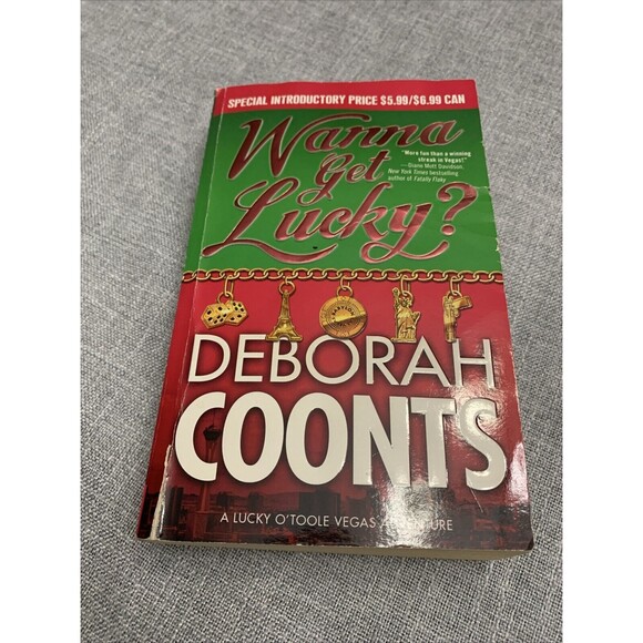 Wanna Get Lucky? by Deborah Coonts Romance Novel Book Paperback - Picture 1 of 3